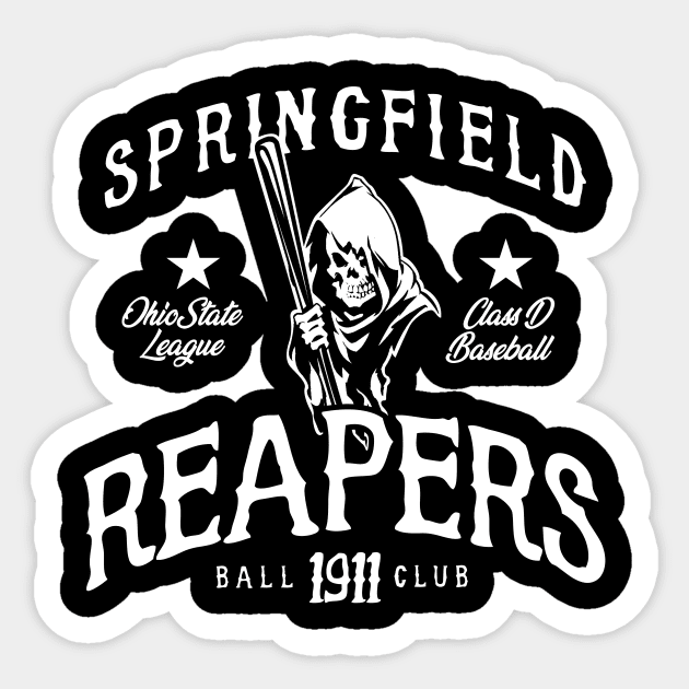 Springfield Reapers Sticker by MindsparkCreative